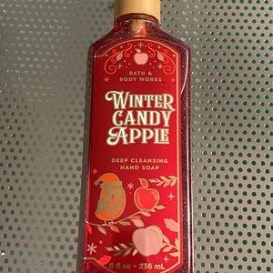 NWT B&B HAND SOAP WINTER CANDY APPLE